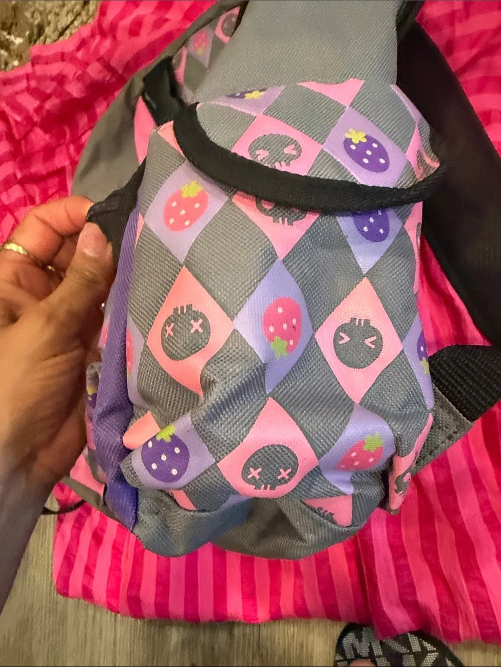 Sanrio kuromi backpack